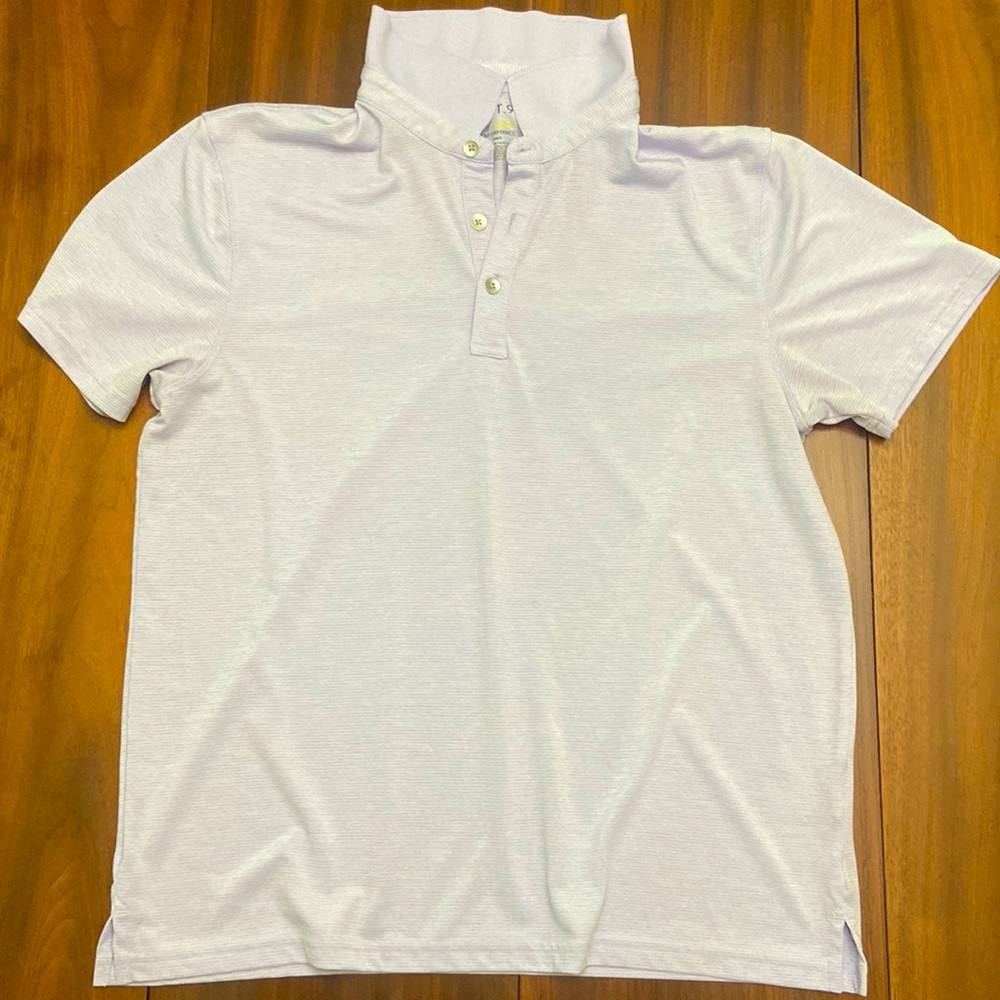 APT.9 Performance Polo, “Premier Flex”, Size Large, light purple